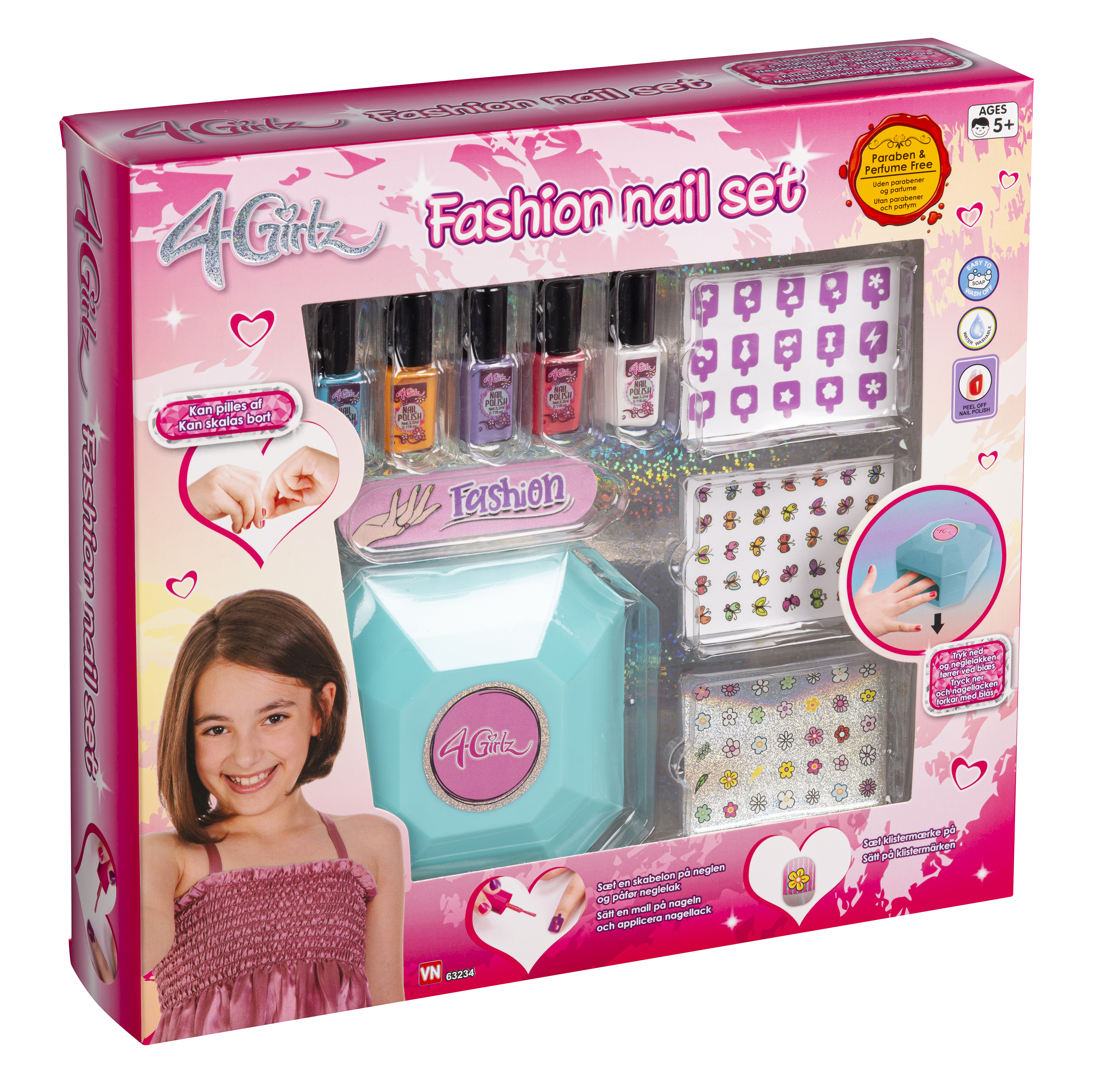 4-Girlz - Nail Art Set (63234)