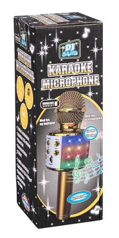DJ Band - Karaoke Microphone Gold (71240)