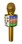 DJ Band - Karaoke Microphone Gold (71240)