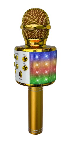 DJ Band - Karaoke Microphone Gold (71240)