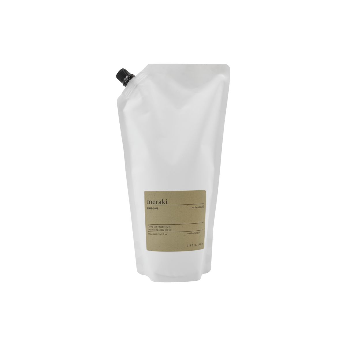 Meraki - Håndsåpe refill 1000 ml northern dawn