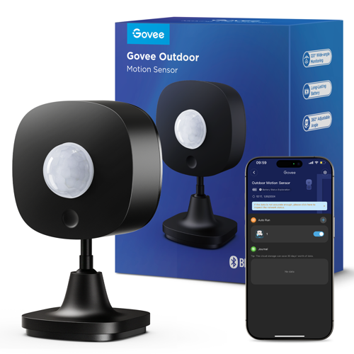 Govee Utomhus Rörelsesensor – Smart Säkerhet & Automatisering
