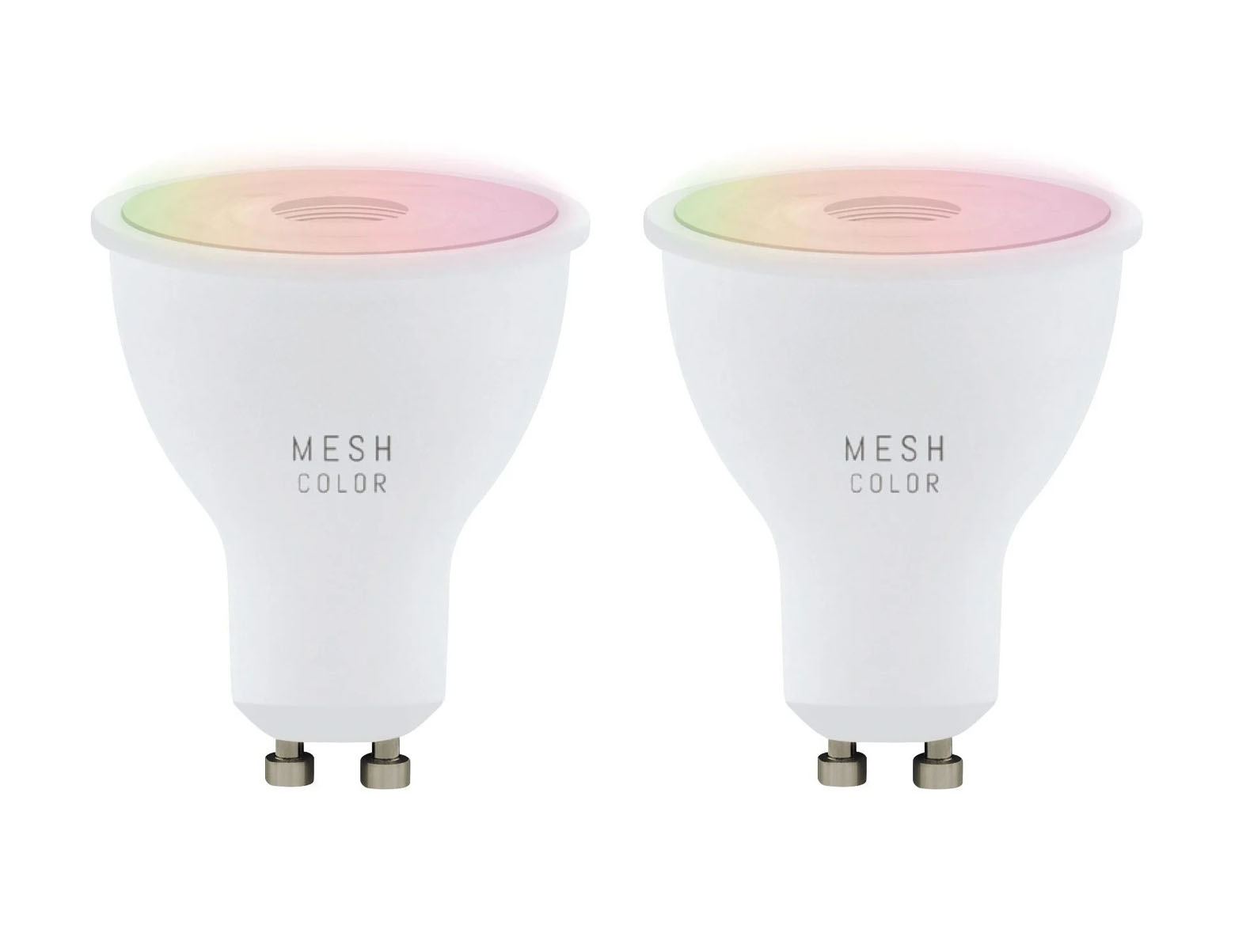 EGLO - Connect-Z GU10 Smarte Pærer – RGB + Justerbart Hvitt Lys (2-pakning, Zigbee&Bluetooth) - Bundle