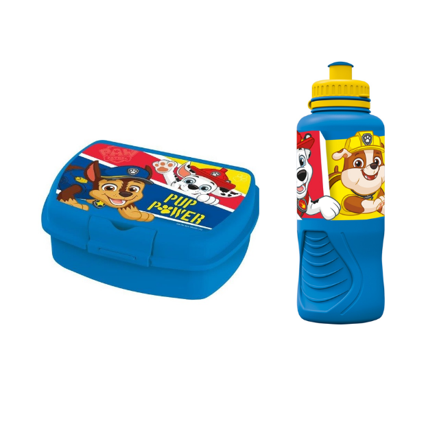 Stor - Urban Lunch Box + Water Bottle - Paw Patrol (Bundle)