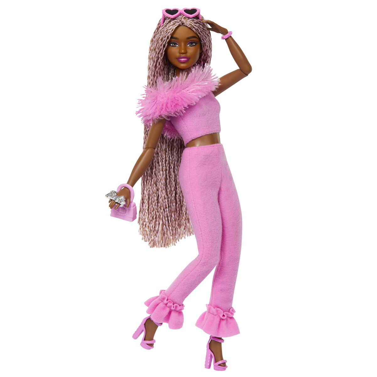 Barbie - Deluxe Style Pels Mørk
