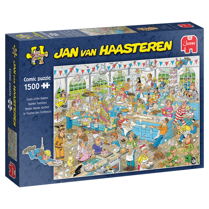 Jan Van Haasteren The Clash of the Bakers Puslespill 1500 brikker