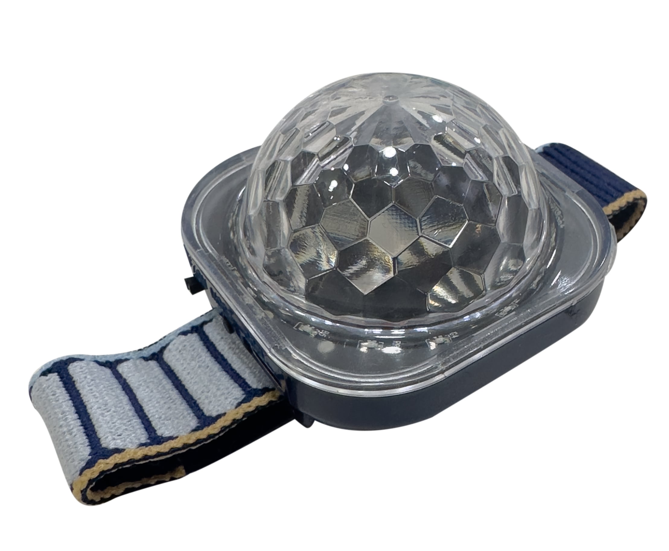 Stars - Flerfarvet Diskokugle Armbånd med LED Lys