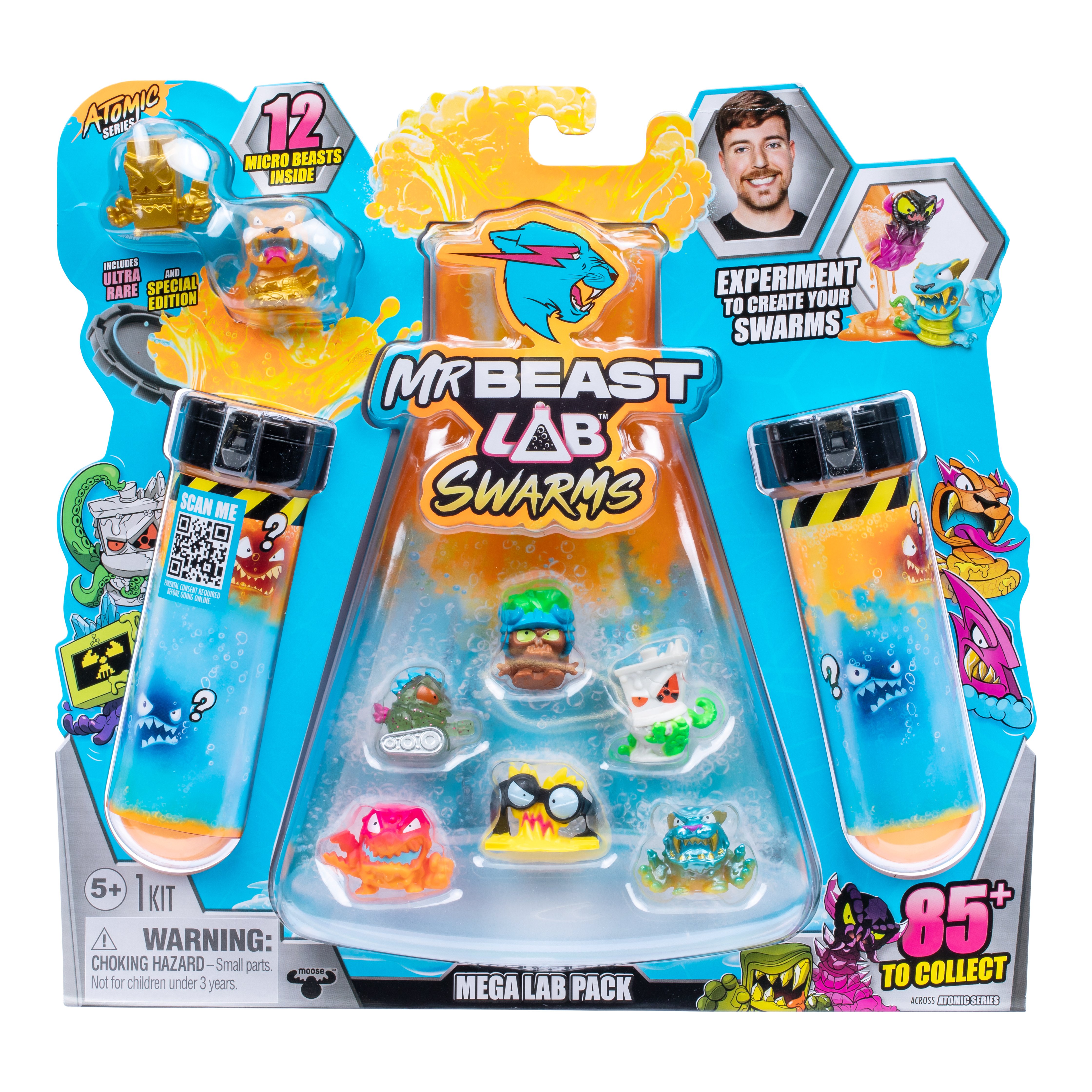 MR. BEAST LAB - MrBeast Lab Swarms Mega-pakke 12 stk. Serie 2 - (20389)