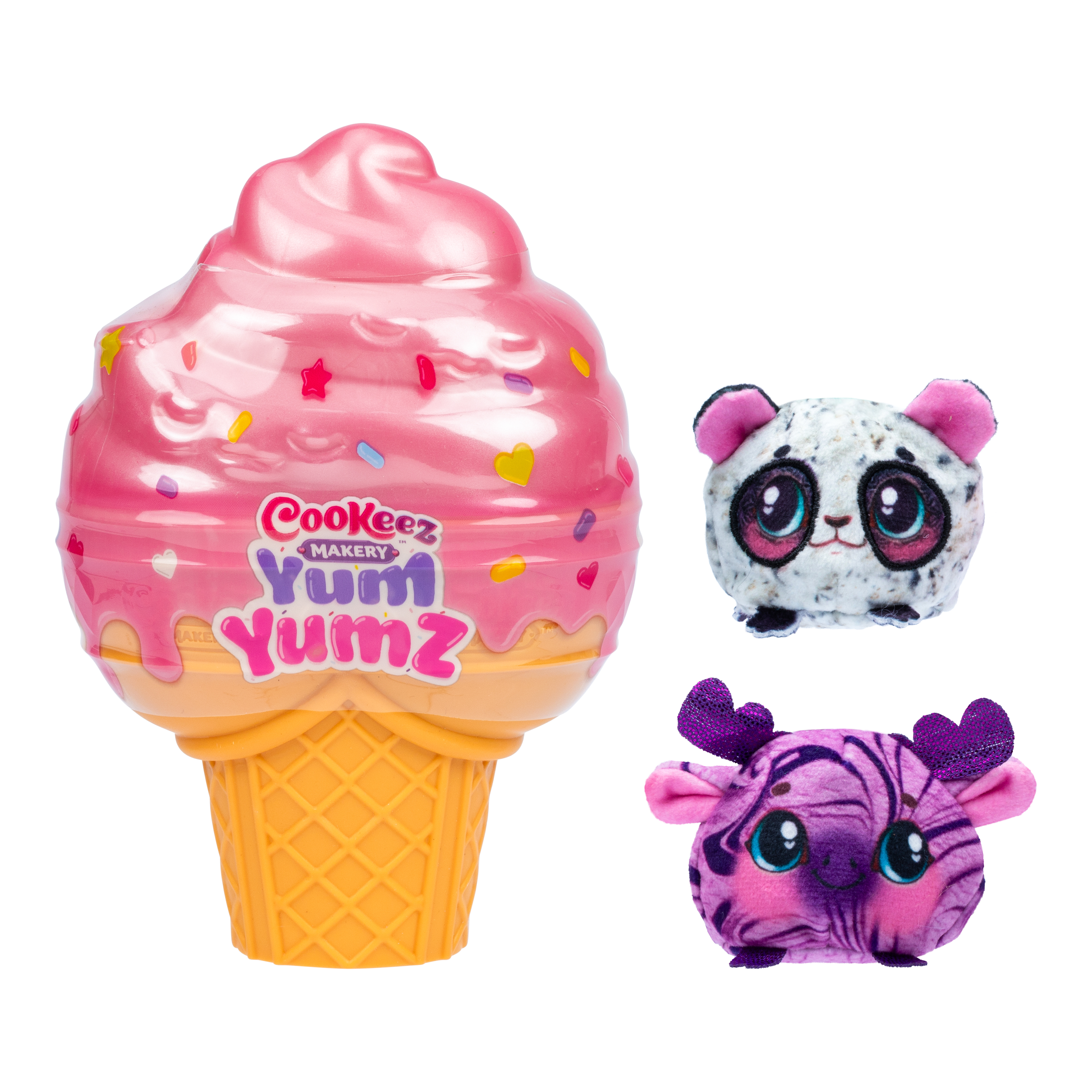 Cookeez Makery Yum Yumz Twin Kosedyr Blandet -  Samlefigurer