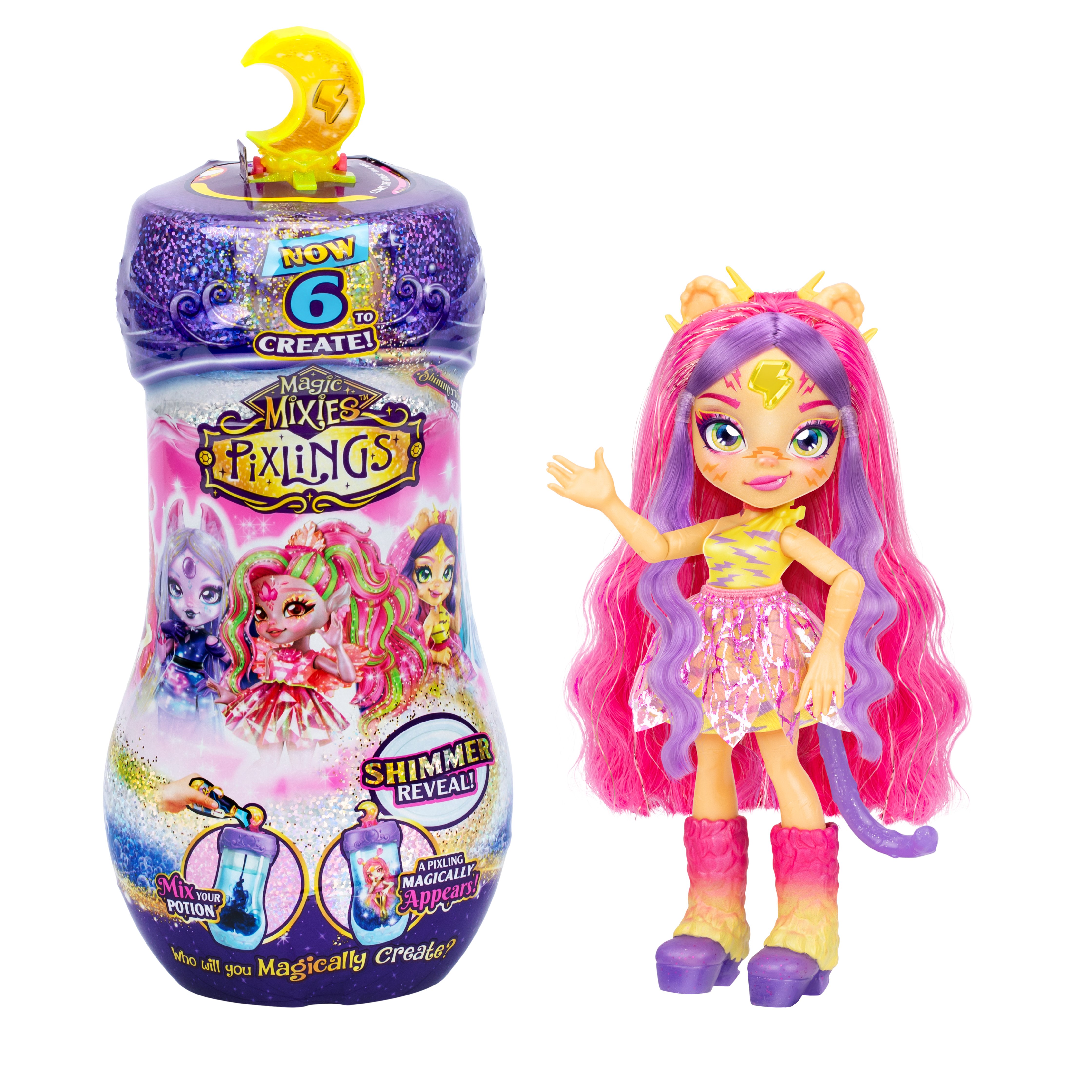 Magic Mixies Pixlings Lekesett Tiggz -  Samlefigurer - Plast