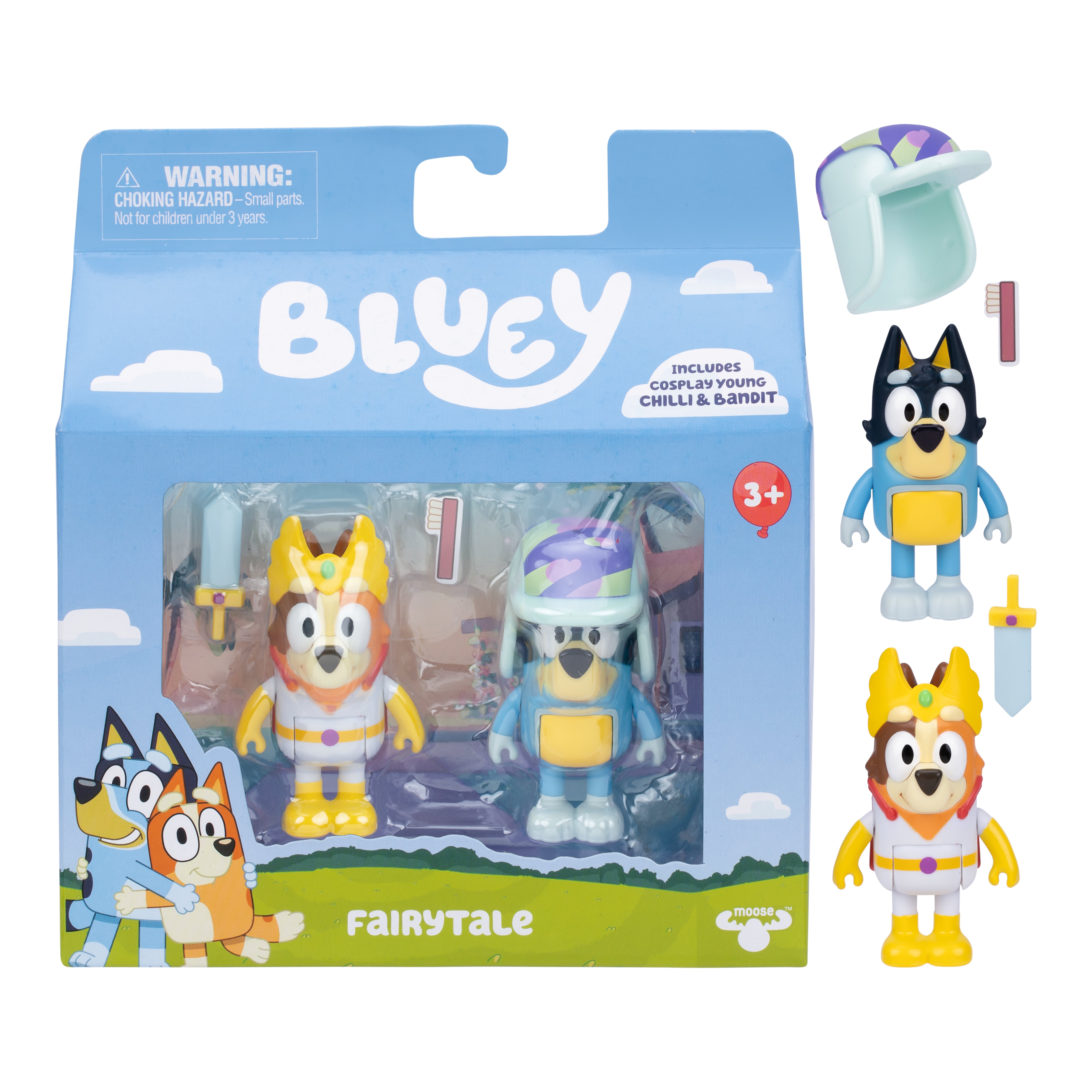 Bluey - Bluey-hahmo 2 kpl - (90322)