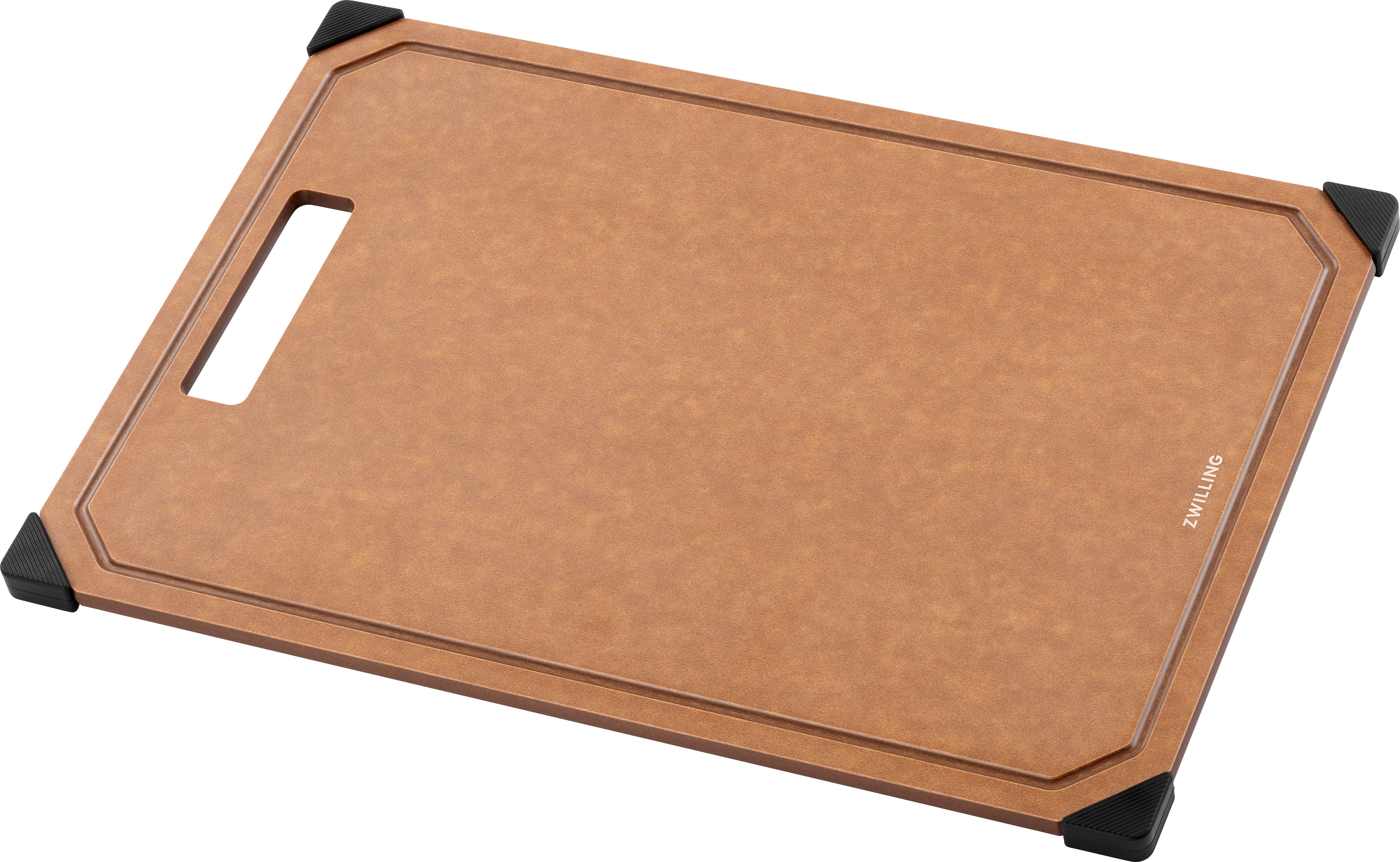 Zwilling - Cutting Board - Brun-Sort - 37 cm x 25 cm