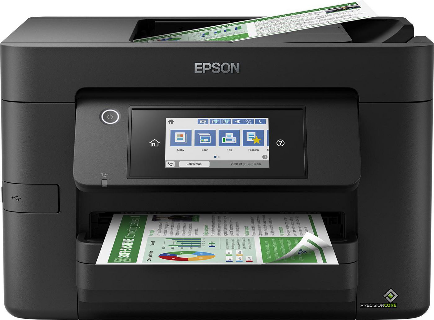 Epson WorkForce Pro WF-4825DWF All in One Blekkskriver Multifunksjon med faks - Farge - Blekk