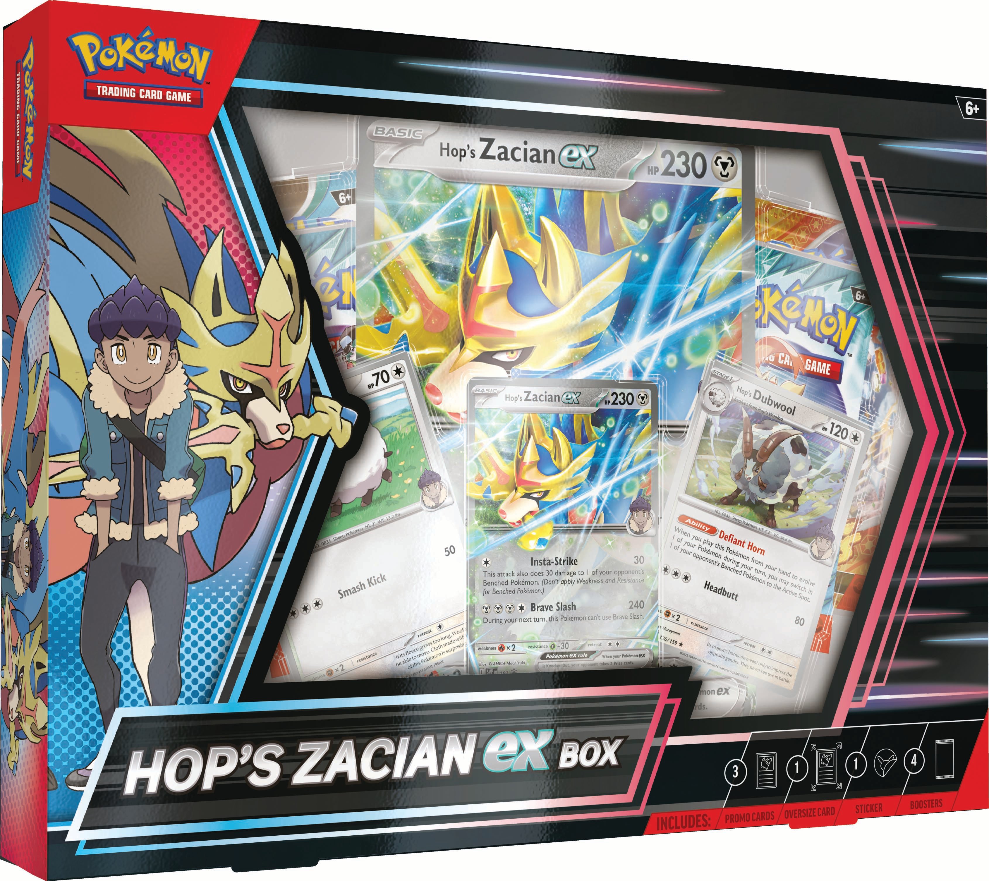 Pokemon - Hop's Zacian ex Box (POK10158)