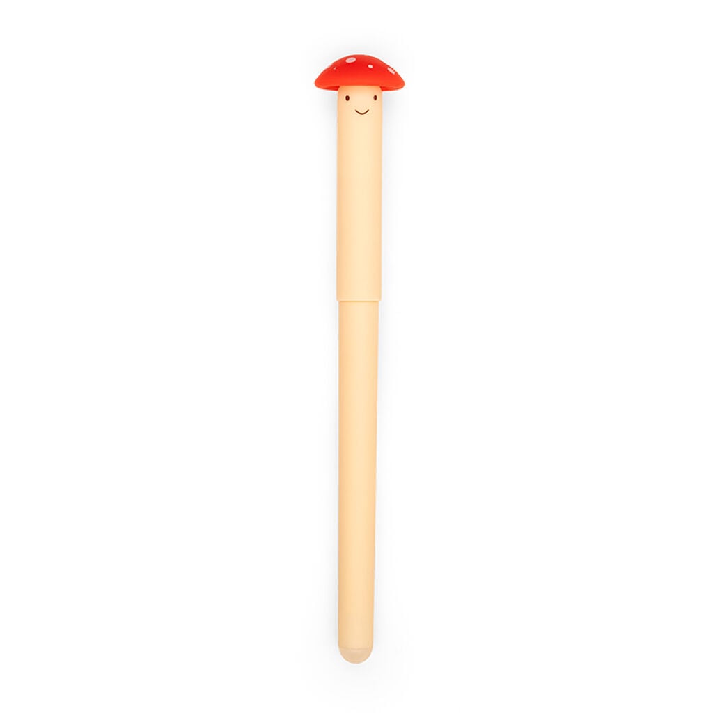 Kikkerland - Sletbar Svampe Kuglepen - Diameter: 1 cm, Length: 13.75 cm