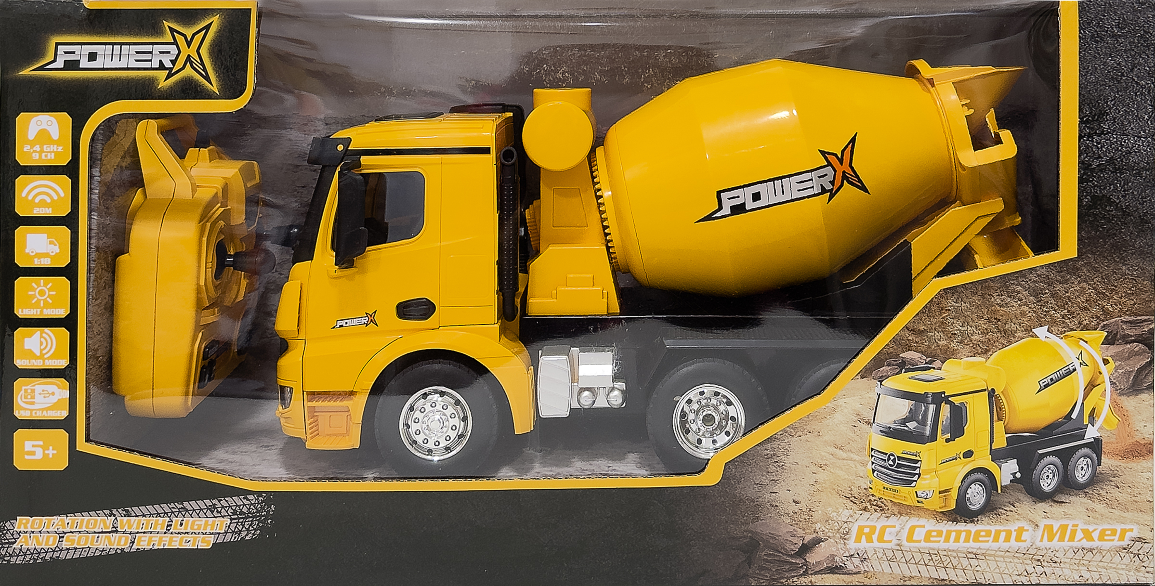 POWER X, RC Cement Mixer