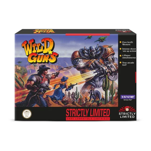 Wild Guns (Limited Edition) (Import) (SNES)