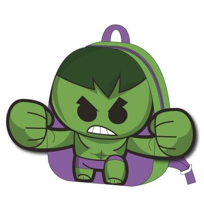 Cerda - Kindergarten Backpack Plush - Hulk