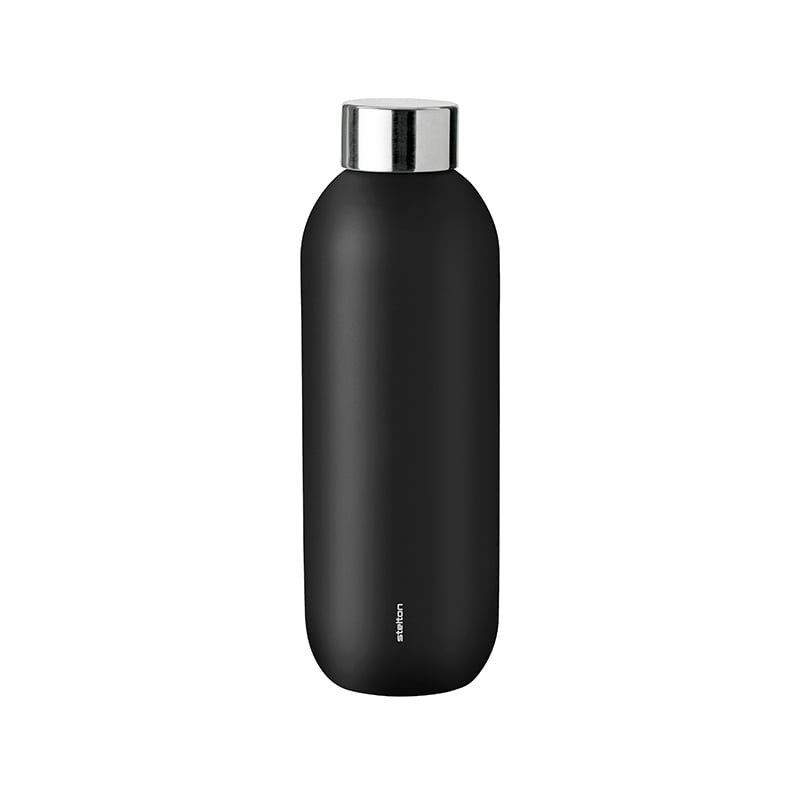 Stelton Keep Cool termoflaske 0,6 l Black (svart)