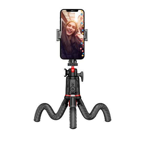 Rollei – Flexibelt stativ i Monkeypod - Easy Creator – Höjd: 25 cm (min.) till 46 cm (max.)