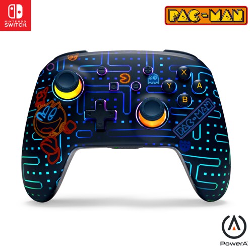PowerA - Enhanced Wireless Controller - PAC-MAN Neon Arcade (Lumectra)/ Nintendo Switch