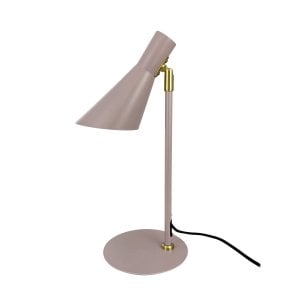 Dyberg Larsen - DL12 mini bordlampe 39,5 cm beige/messing