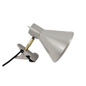 Dyberg Larsen - Sleep vegglampe med klemme 16 cm beige