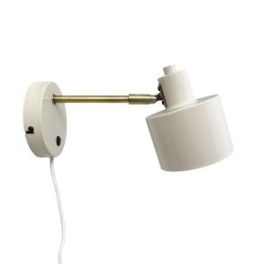 DybergLarsen - Ocean Vegglampe Beige/Brass