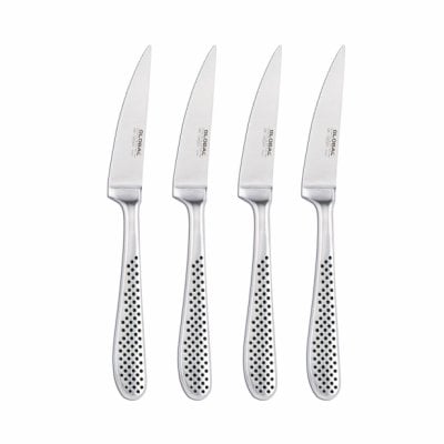Global Global GTF-4001 Stekekniv smidd 4-pakning rustfritt stål