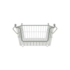 Meraki - Korg, MKNico - Grå - l: 27 cm, w: 35 cm, h: 15 cm