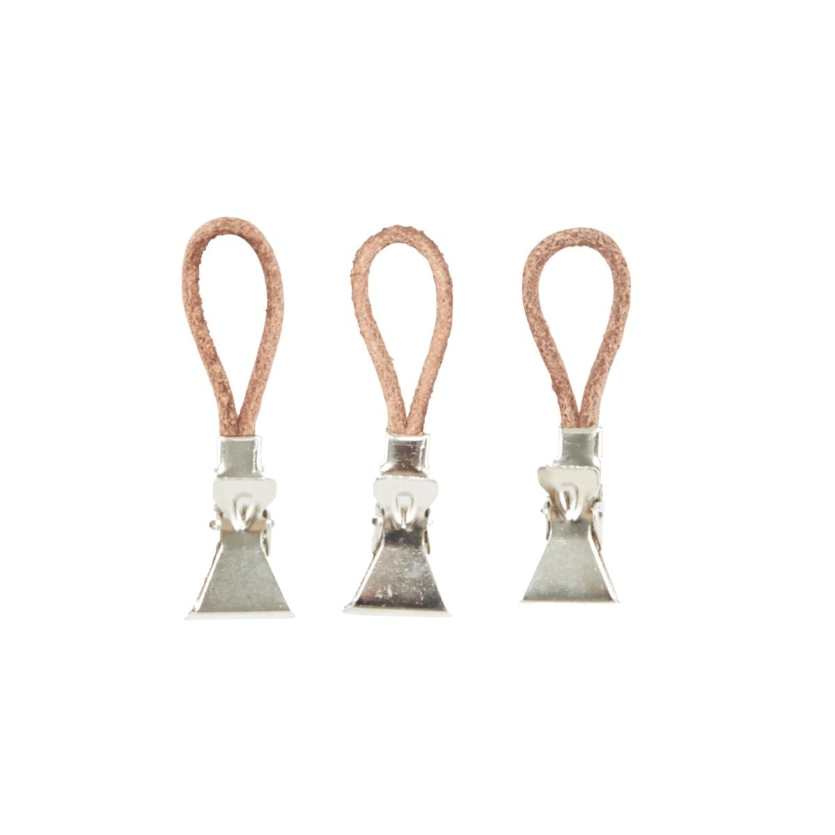 Meraki - Handdoekclips - MKLeather - Pack of 10 - l: 5 cm, w: 1.5 cm