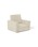 Kids Concept - Armchair foldable - Off-white - 42x44x38 cm