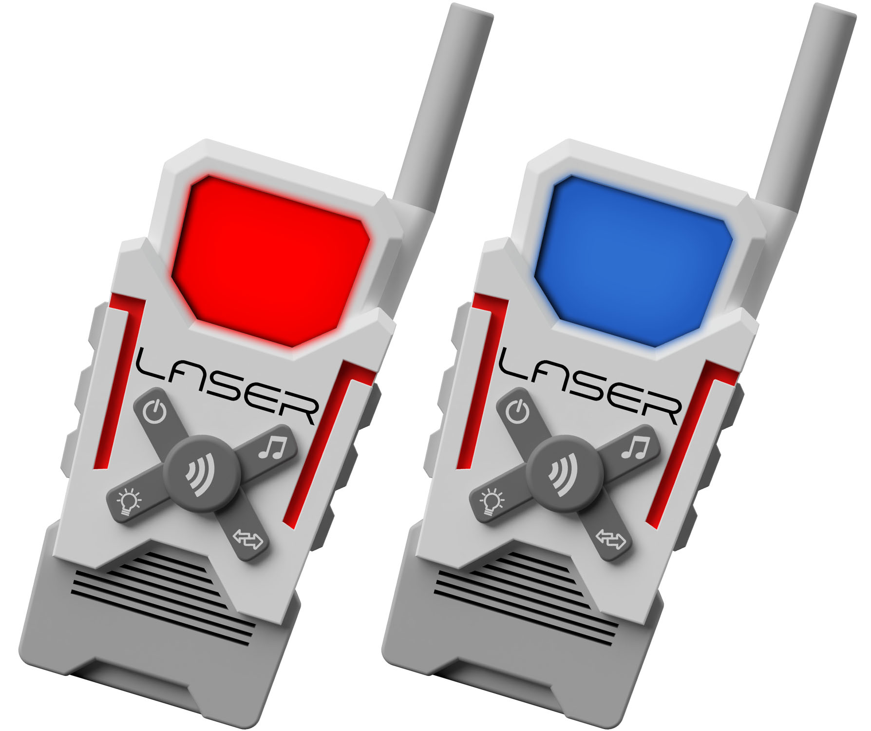 Laser X - Walkie Talkies, 2 stk.