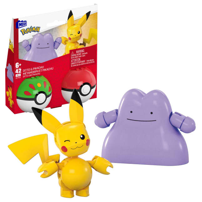 MEGA - Pokémon Poké Ball 2-Pack Building - Pikachu&Ditto (JCT43)