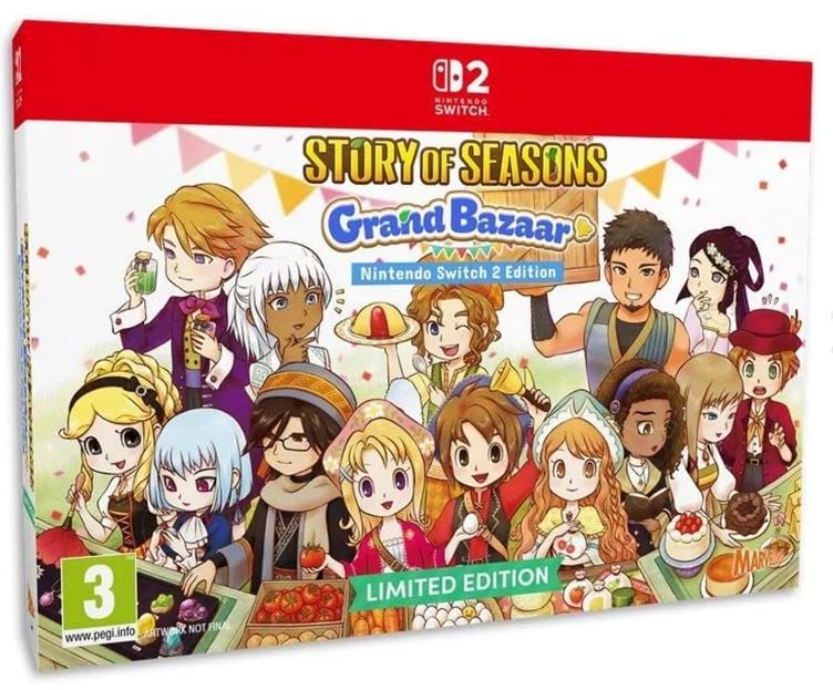 STORY OF SEASONS: Grand Bazaar (Limited Edition) - Nintendo Switch 2 - RPG