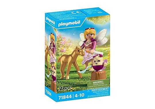 PLAYMOBIL - Gyldent enhjørningsføl med fe