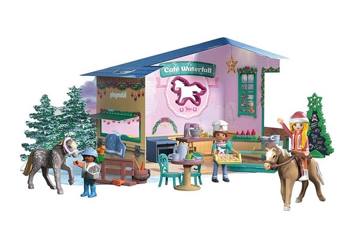 PLAYMOBIL - Advent Calendar: Christmas Baking at the Rider Café (71952)