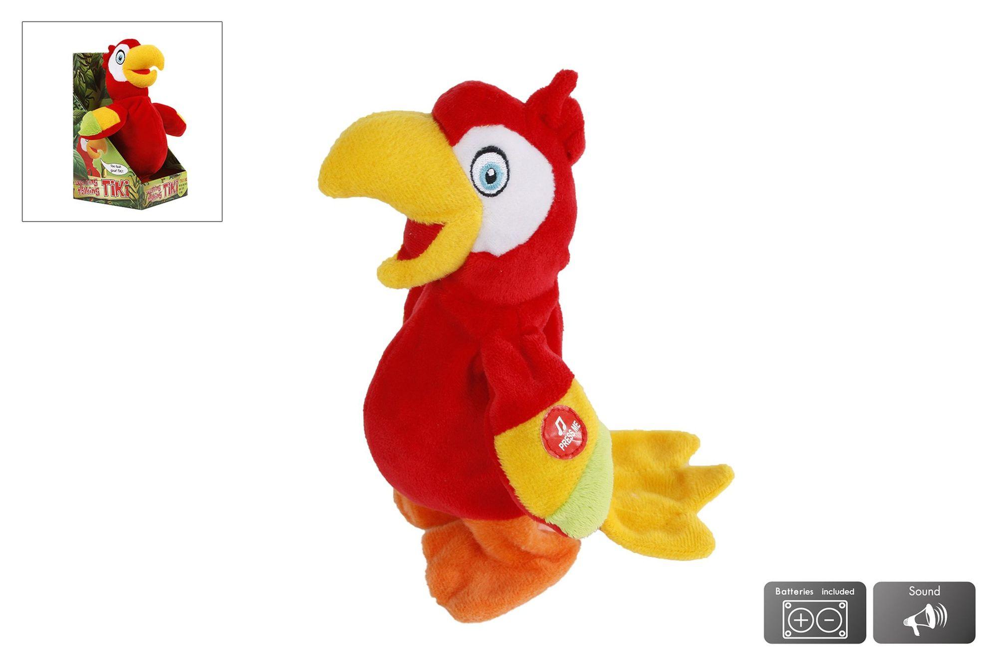 Walking&Talking Tiki– Interactive 20cm Plush