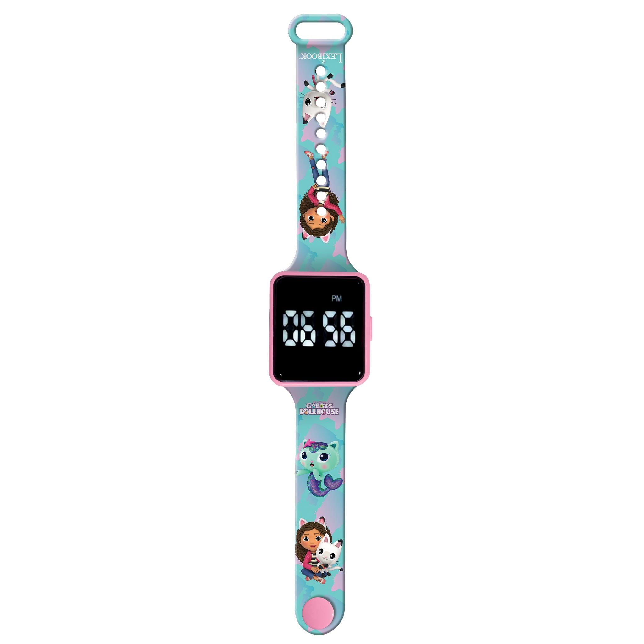 Lexibook - Gabby's Dollhouse LED Digital Watch