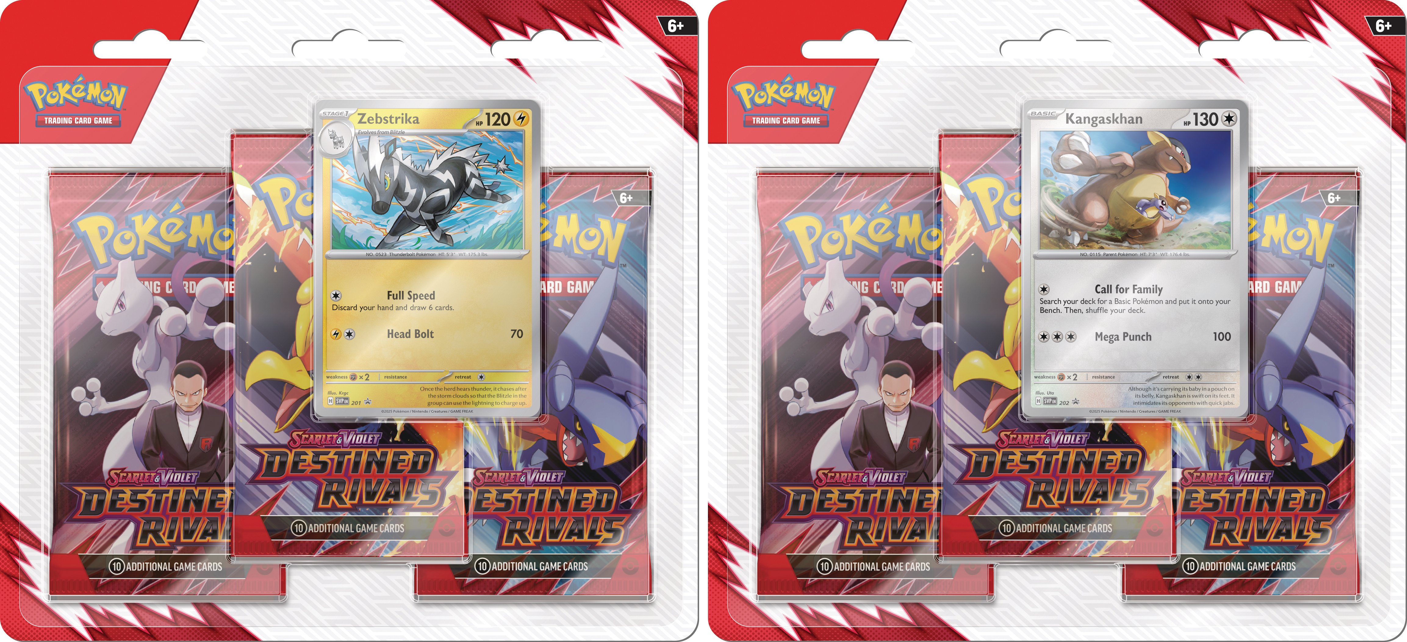 Pokémon - SV10 Destined Rivals - 3P Blister (POK10633)