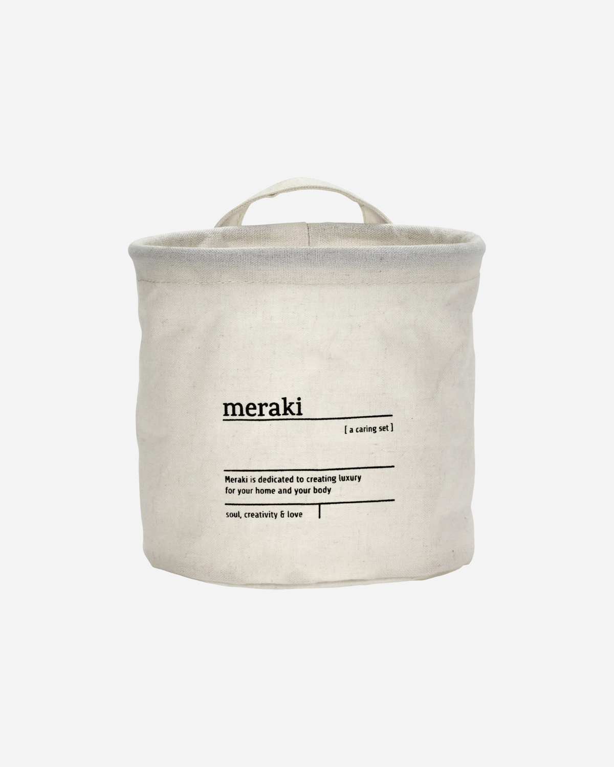 Meraki - Opslagmand MKCaring - Wit