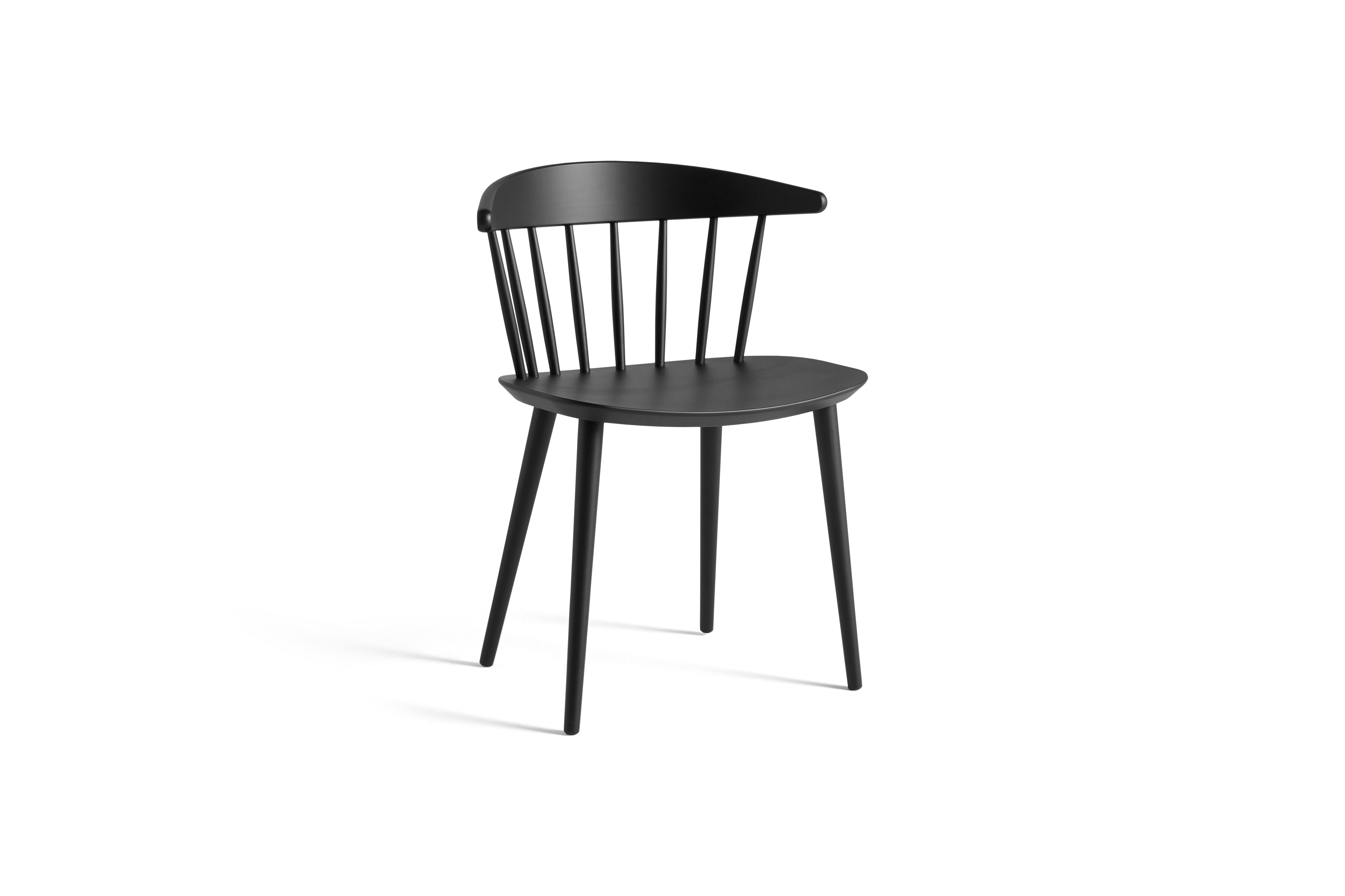 HAY J104 stol Black lacquered beech