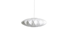 HAY - Nelson Saucer Crisscross Bubble Lampa Wisząca Off-White (44 cm)