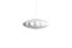 HAY - Nelson Saucer Crisscross Bubble Pendelleuchte Off-White (44 cm)
