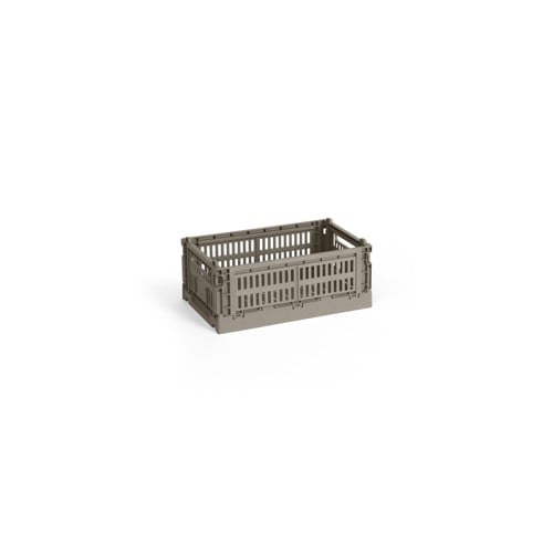 HAY - Colour Crate S Förvaringslåda (Varmgrå)