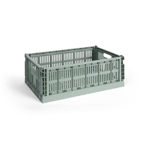 HAY - Colour Crate L Förvaringslåda (Salviagrön)