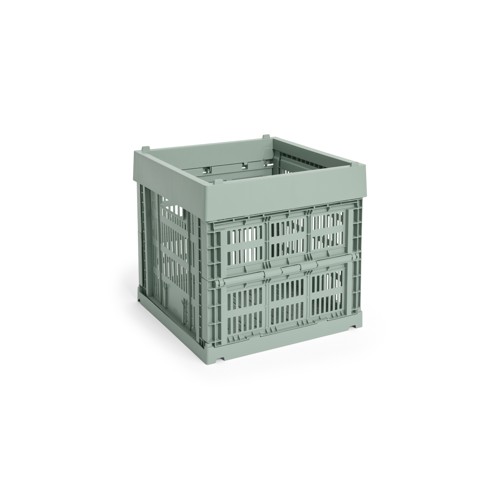 HAY - Colour Crate Cube Förvaringslåda (Salviagrön)