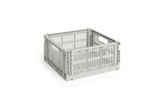 HAY - Colour Crate M Square Oppbevaringsboks (Grå)