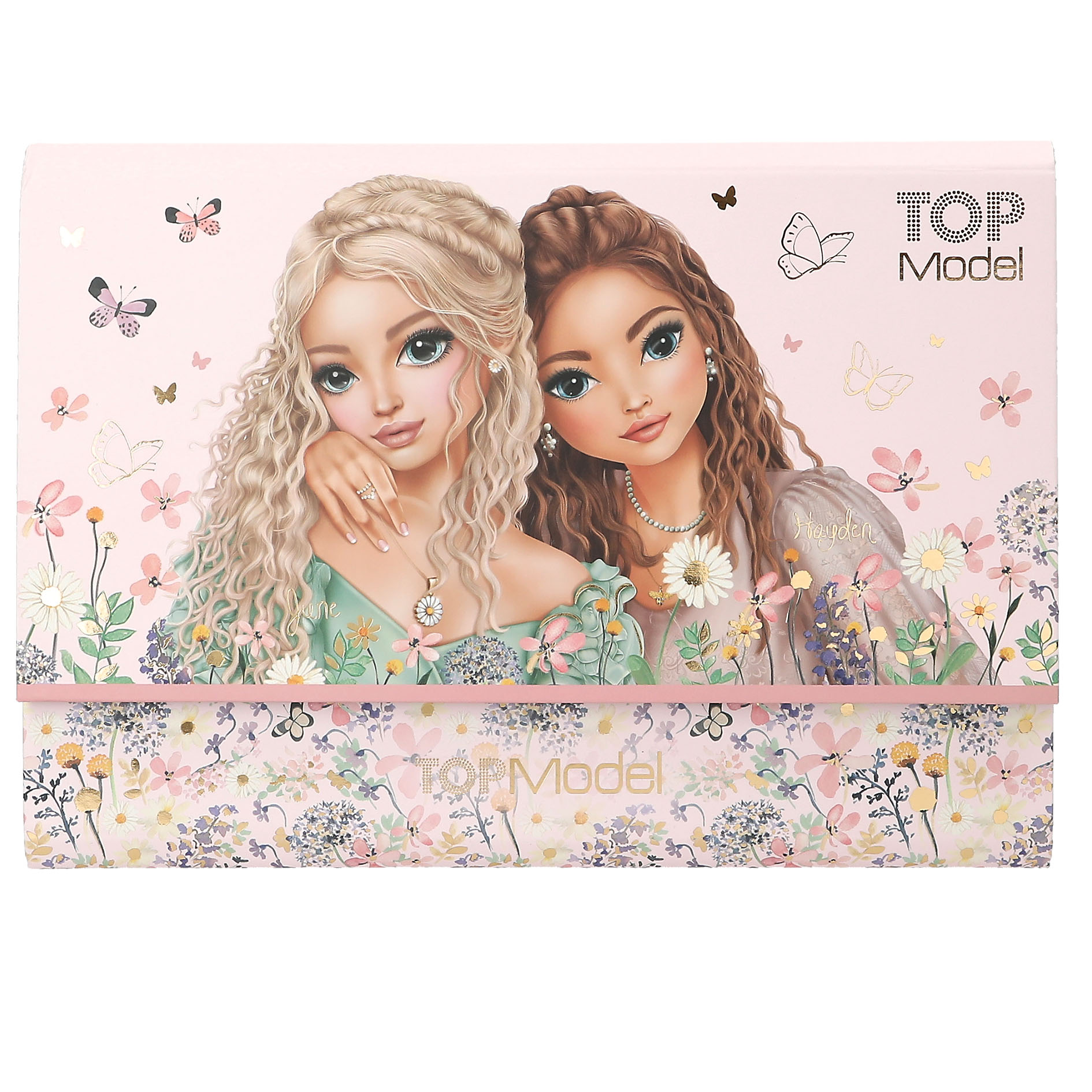 Topmodel - Brevpapir i Mappe - Summer Feeling
