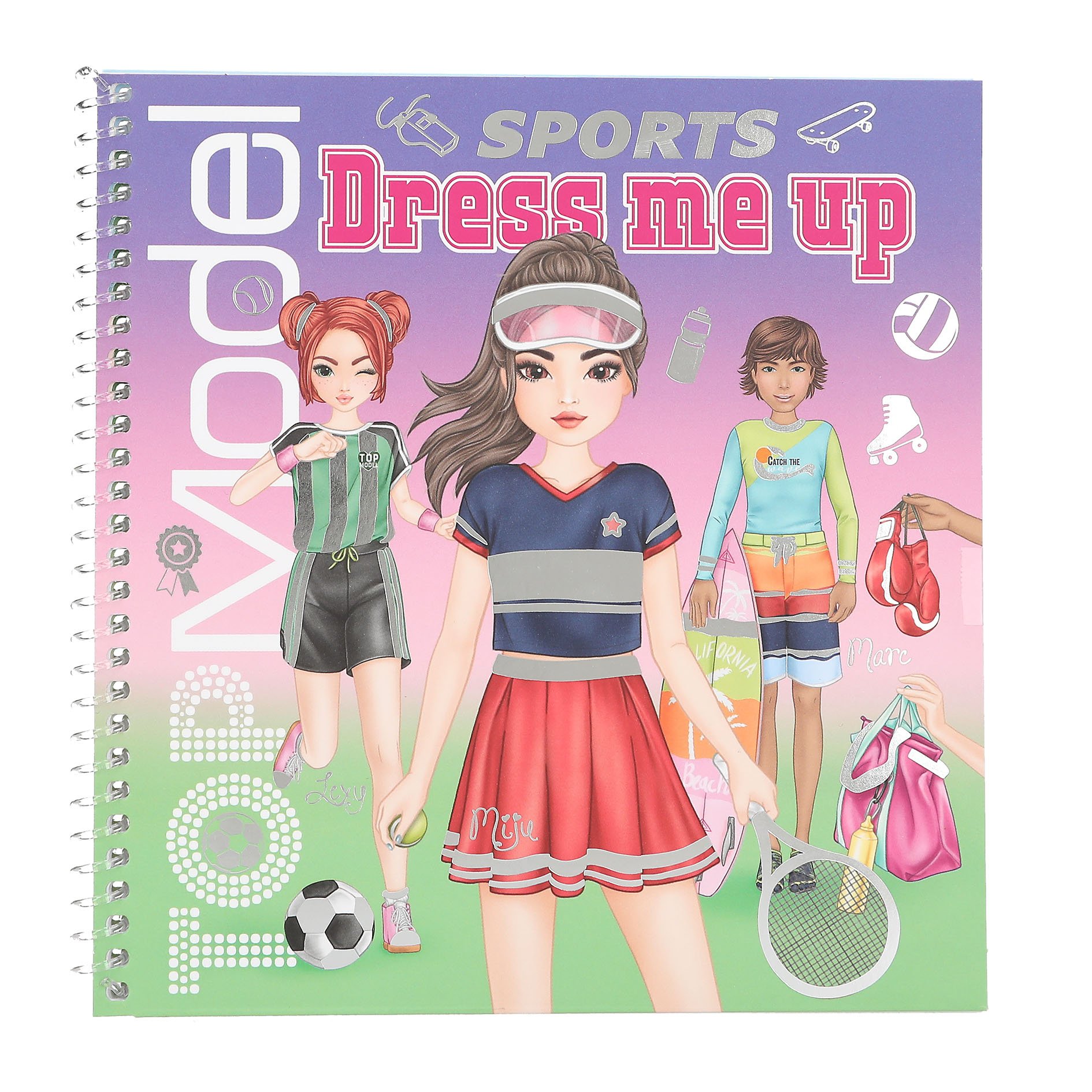 Topmodel - Dress Me Up Sport Klistremerkebok